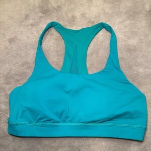 Lululemon Teal Racerback Sports Bra Moisture-Wicking